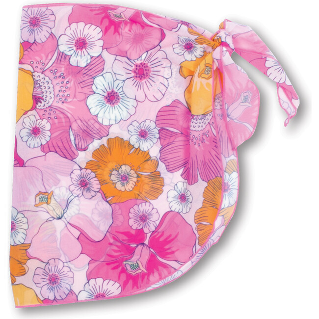 Cover-Up Sarong, Blooming Hibiscus