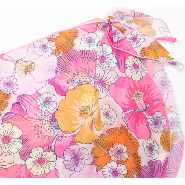 Cover-Up Sarong, Blooming Hibiscus - Cover-Ups - 2