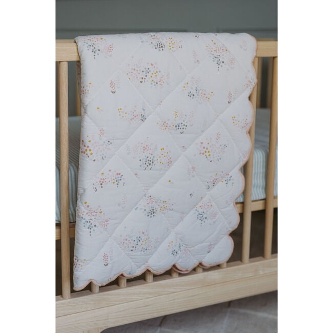 Chambray Blanket, Flower Patch - Blankets - 2