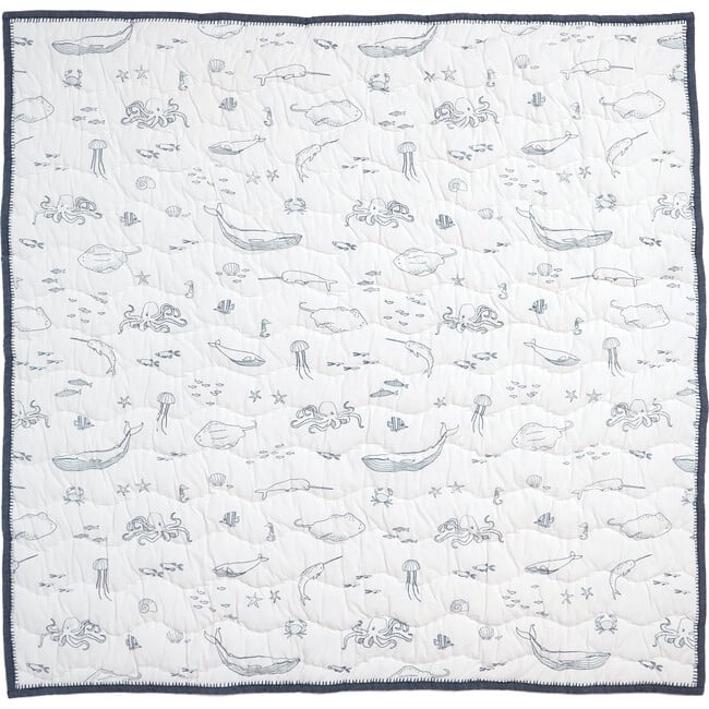 Chambray Blanket, Life Aquatic - Blankets - 4