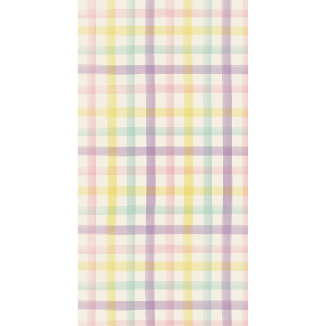 Spring Plaid Guest Napkin, Multi