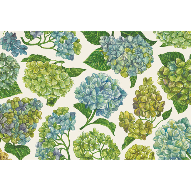 Blooming Hydrangeas Placemat, Multi