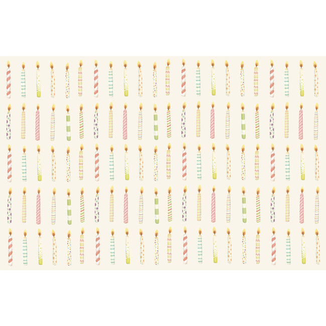 Birthday Candles Placemat, Multi - Party - 1
