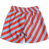 Surf Maasai Madras Print Shorts, Waze Mix - Swim Trunks - 3