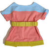 Maria Tennis Boat Neck Mini Dress, Sierra Mix - Dresses - 1 - thumbnail