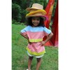 Maria Tennis Boat Neck Mini Dress, Sierra Mix - Dresses - 2 - thumbnail