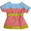 Maria Tennis Boat Neck Mini Dress, Sierra Mix - Dresses - 3 - thumbnail