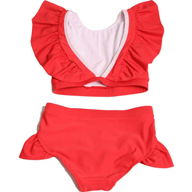 Pia 2-Piece Flounce Ruffle Tankini, Stop - Two Pieces - 3