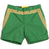 Frank Golf Shorts With Contrast Ribbon Lining, Go - Shorts - 1 - thumbnail