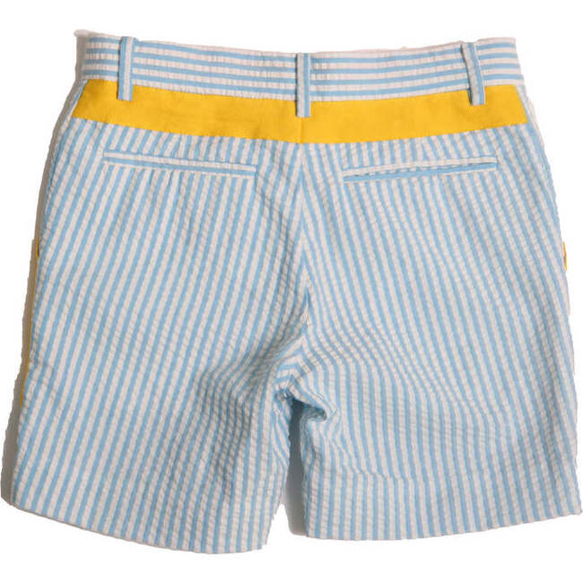 Frank Seersucker Golf Shorts, Waze Mix - Shorts - 3