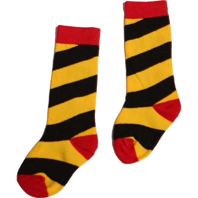 Diagonal Color Block Socks, Yield Mix - Socks - 1