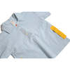 Frank Seersucker Golf Shirt, Waze Mix - Polo Shirts - 4 - thumbnail