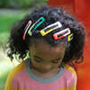 Salome Stacked Hair Clips, Rainbow (Set of 6) - Hair Accessories - 3