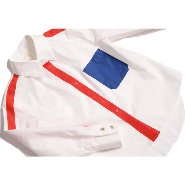 Amadi Multi-Snap Shirt, Sugar - Shirts - 4