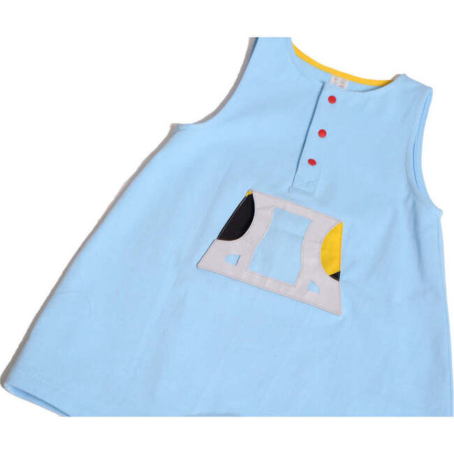 Baxter Reflective Onesie, Malibu - Onesies - 4