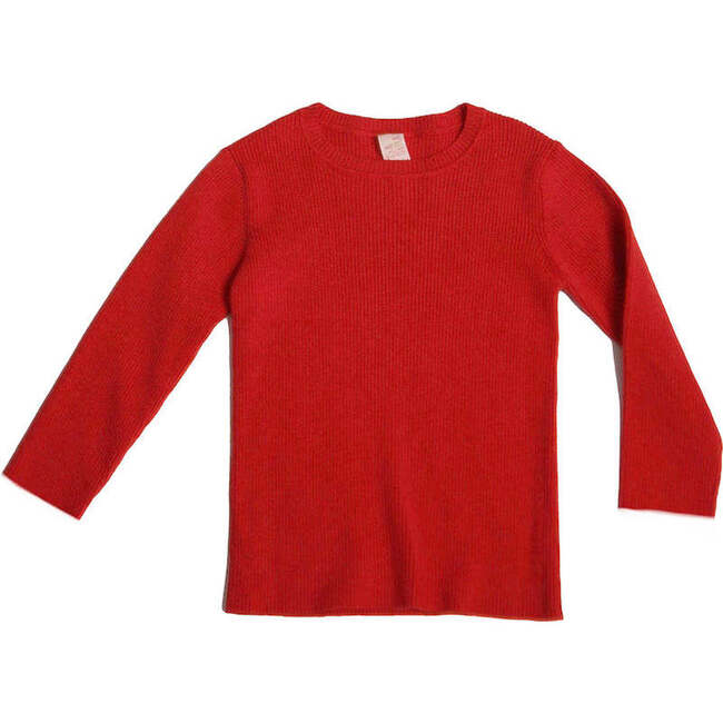 3/4 Sleeve Ribbed Crew Neck, Stop - Shirts - 1