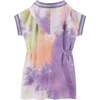 Tie-Dye Hooded Cover-Up, Rainbow - Cover-Ups - 2