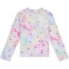 Star Foil Tie-Dye Rashguard Set, Purple - Rash Guards - 3