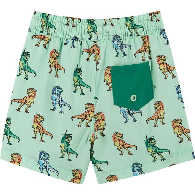Stretch Snorkel Rex Boardshort, Blue - Swim Trunks - 2