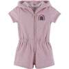 Rainbow Cover-Up Romper, Pink - One Pieces - 1 - thumbnail