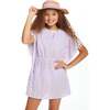 Rainbow Striped Sun Hat, Beige - Hats - 3