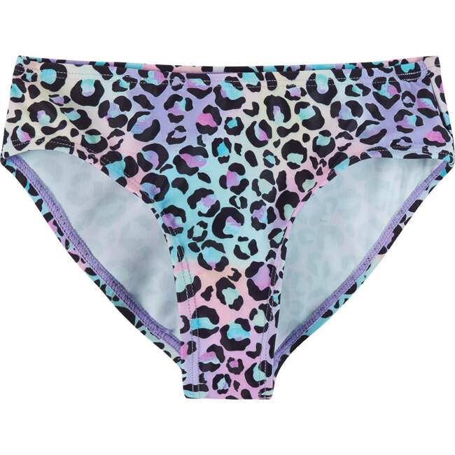 Multicolor Leopard Bikini Set, Black - Two Pieces - 3