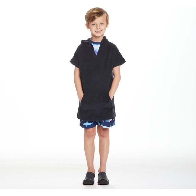 Nessie French Terry Cover-Up, Navy - Cover-Ups - 5