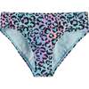 Leopard Rashguard Set, Aqua - Rash Guards - 4