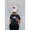 Baseball Hat DJ Heart Patch, White - Hats - 2 - thumbnail