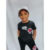 Cotton Unisex T-Shirt With "DJ" Patch, Solid Black - Tees - 2