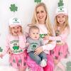 Lucky Charm Shamrock St. Patrick's Day Trucker Hat, Pink - Hats - 2