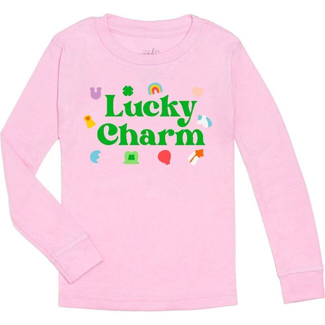 Lucky Charm L/S Shirt, Pink - Shirts - 1