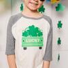 Lucky Truck L/S Shirt, Natural/Heather - Shirts - 3