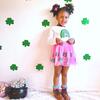 Rainbow Shamrock St. Patrick's Day Long Sleeve Shirt, White - Shirts - 3