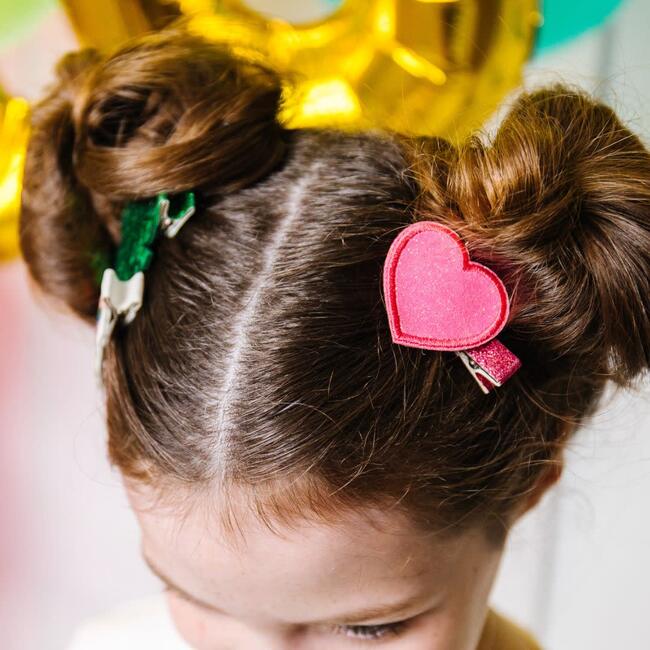Lucky Charm St. Patrick's Day Clip Set, Multi - Hair Accessories - 4