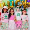 Rainbow Shamrock St. Patrick's Day Long Sleeve Shirt, White - Shirts - 5