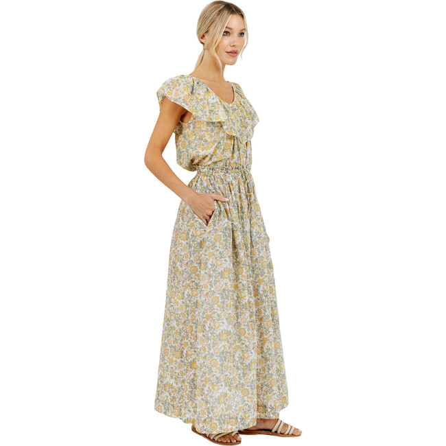 Women's Verona Flowy Circle Skirt, Marigold - Skirts - 1