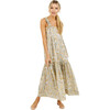 Women's Rio Drawstring Strap Dress With Side Zip, Marigold - Dresses - 1 - thumbnail