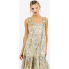 Women's Rio Drawstring Strap Dress With Side Zip, Marigold - Dresses - 4