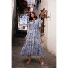 Women's Sonoma Scalloped V-Neck Dress, Bluebonnet - Dresses - 2