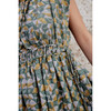 Women's Merida Mosaic Print Midaxi Dress With Side Seam, Parakeet - Dresses - 3
