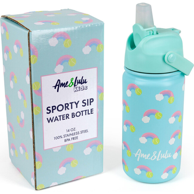 Sporty Sip Water Bottle, Pastel Rainbow - Water Bottles - 3