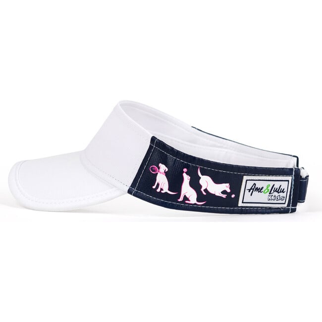 Little Love Visor, Cross-Court Puppies - Hats - 2