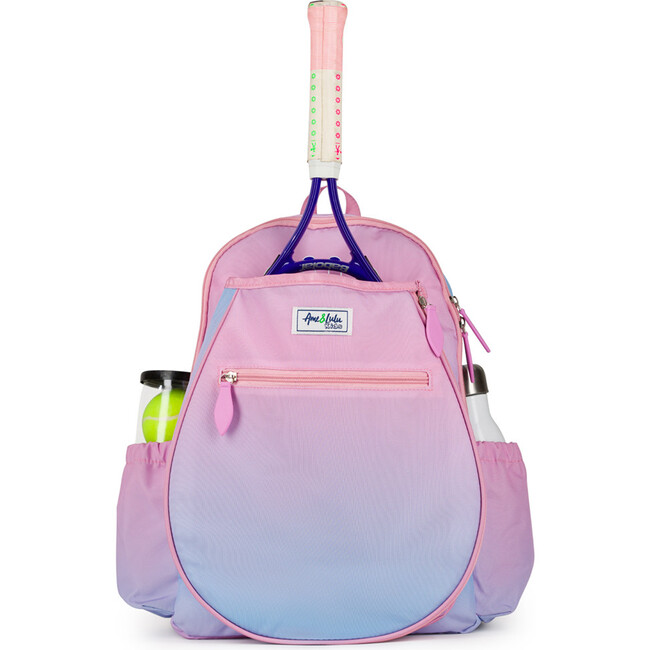 Big Love Tennis Backpack, Pink And Blue Sorbet