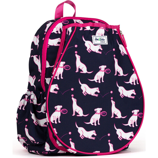 Little Love Tennis Backpack, Cross-Court Puppies - Backpacks - 3