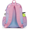 Big Love Tennis Backpack, Pink And Blue Sorbet - Backpacks - 2 - thumbnail