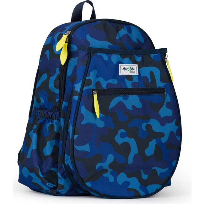 Big Love Tennis Backpack, Navy Camo - Backpacks - 3