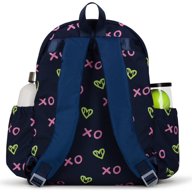 Ame & Lulu Big Love Tennis Backpack (Pink Blue Sorbet)