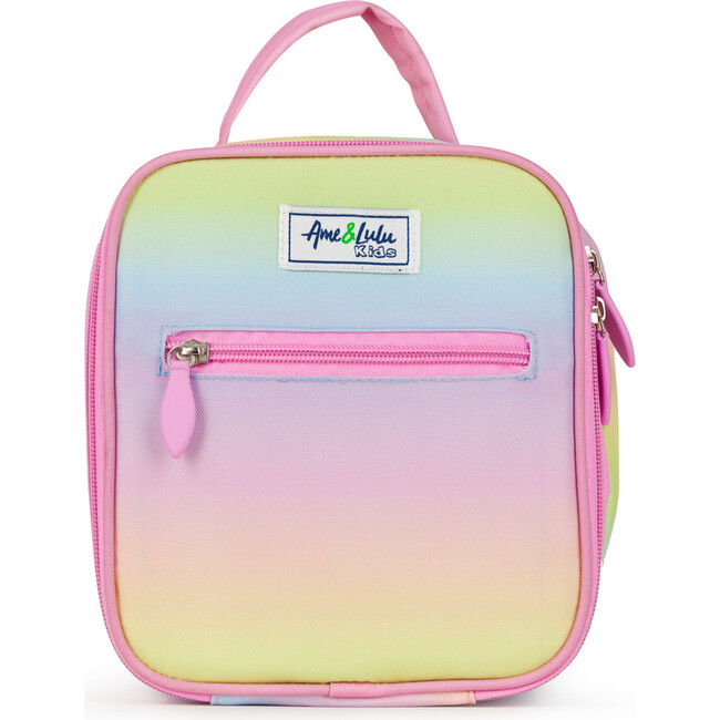 Zipped Lunch Box, Rainbow Sherbert - Lunchbags - 1