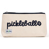 Women's Brush-It-Off Cosmetic Case, Pickleball Stitched - Makeup Bags - 1 - thumbnail